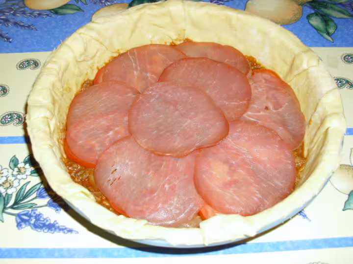 Tourte avec les restes du frigo