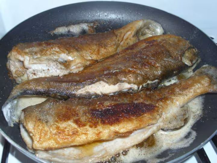 Truites et sa fondue de poivrons et de tomates