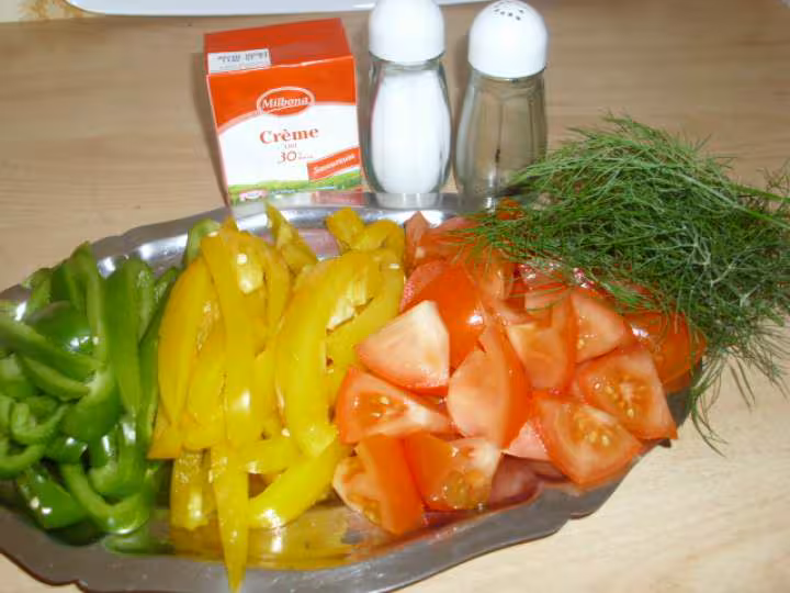Truites et sa fondue de poivrons et de tomates