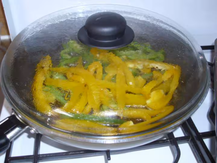 Truites et sa fondue de poivrons et de tomates