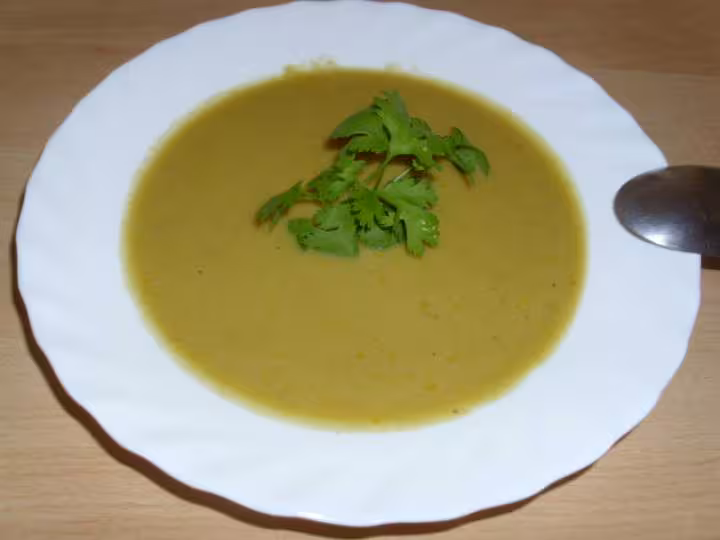 Veloute de cosses de petits pois