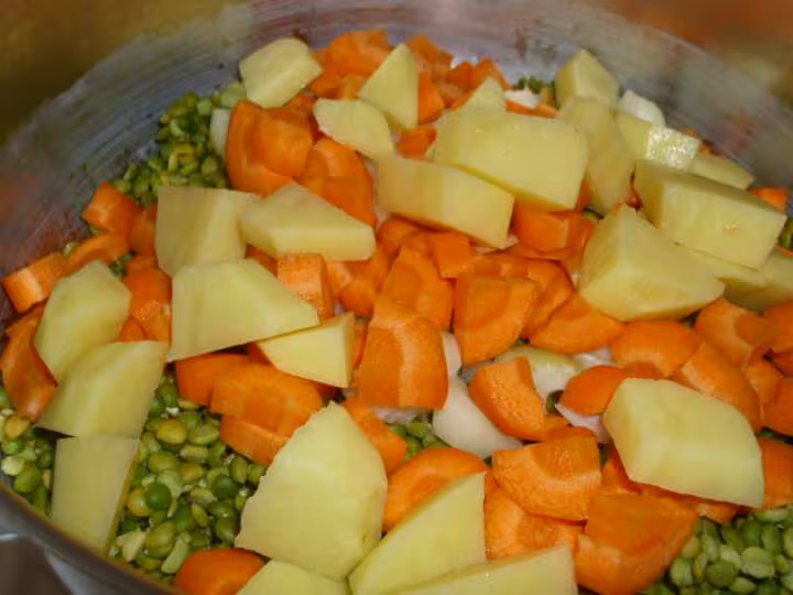 Veloute de pois casses