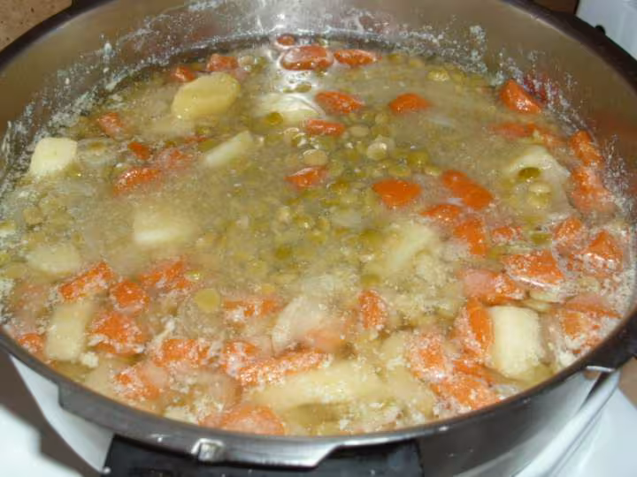 Veloute de pois casses