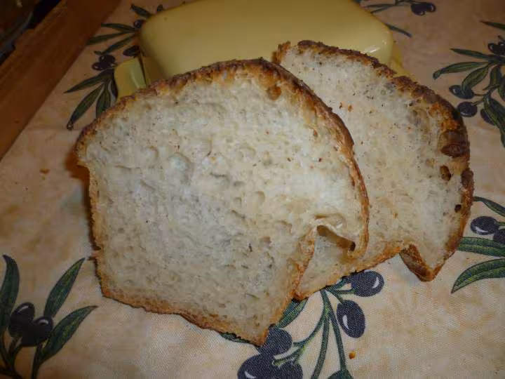 Tranche de pain au levain liquide avril 2011