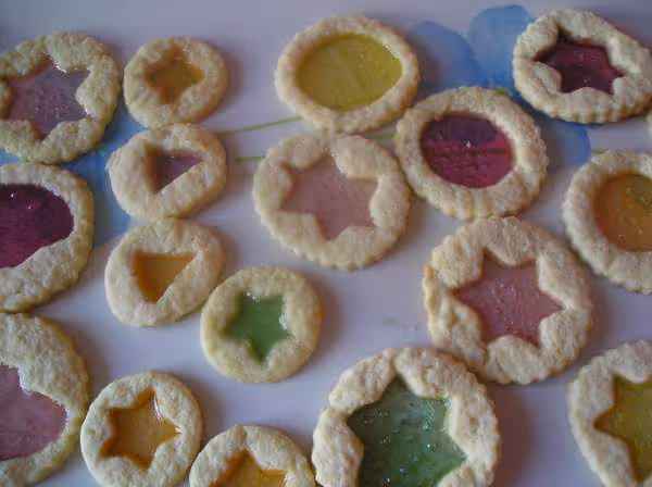 Biscuits vitraux