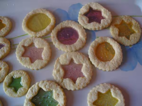 Biscuits vitraux