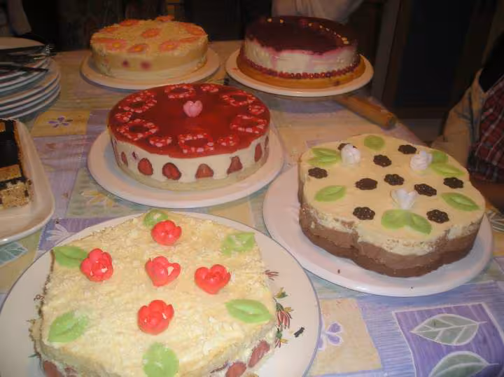 Desserts 40 ans
