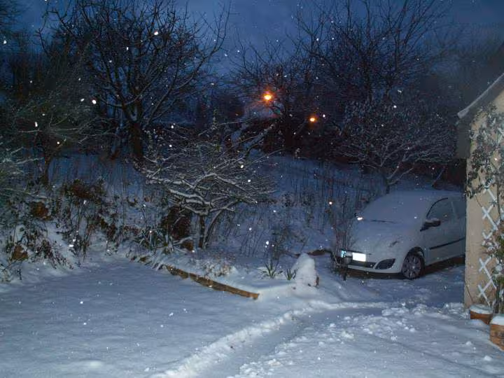 L hiver est difficile cette annee