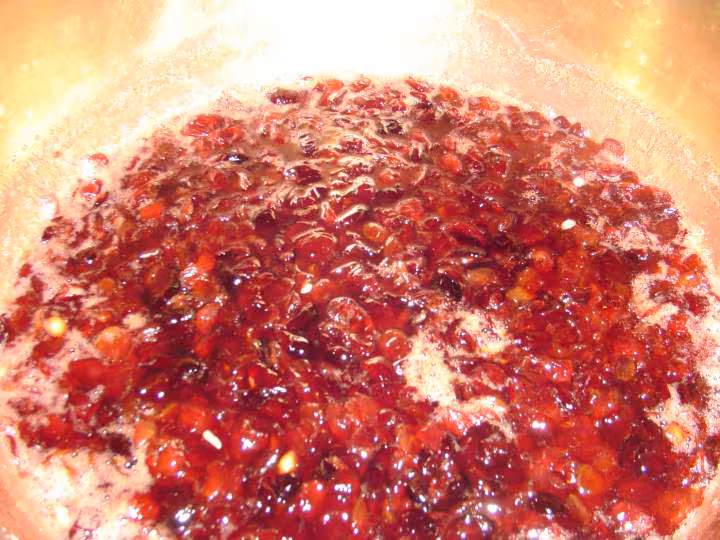 Confiture de cerises sauvages