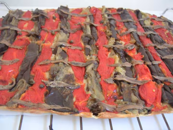 Coca de recapte aux anchois de l escala