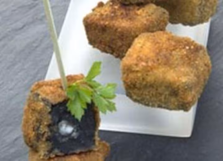 Croquettes d encornets a leur encre