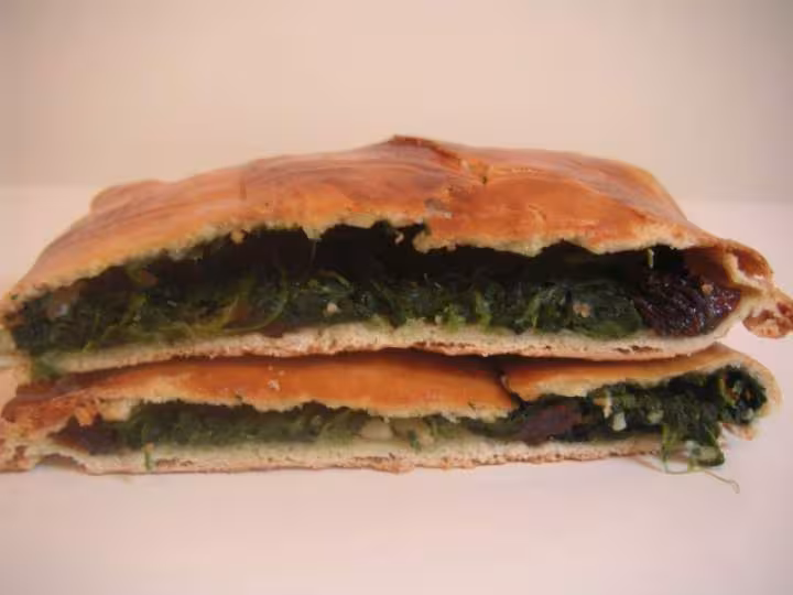 Empanada aux epinards a la catalane