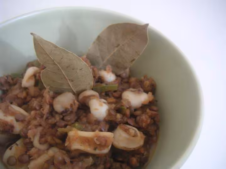 Lentilles aux seches