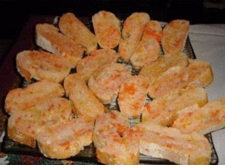 Pain a la tomate