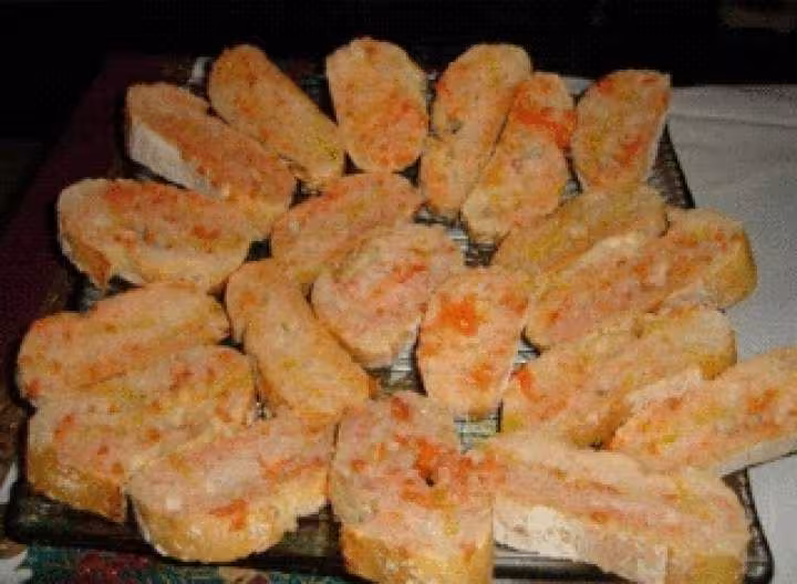 Pan con tomate