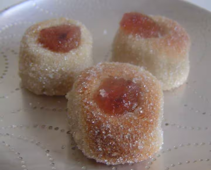 Panellet aux amandes et coing