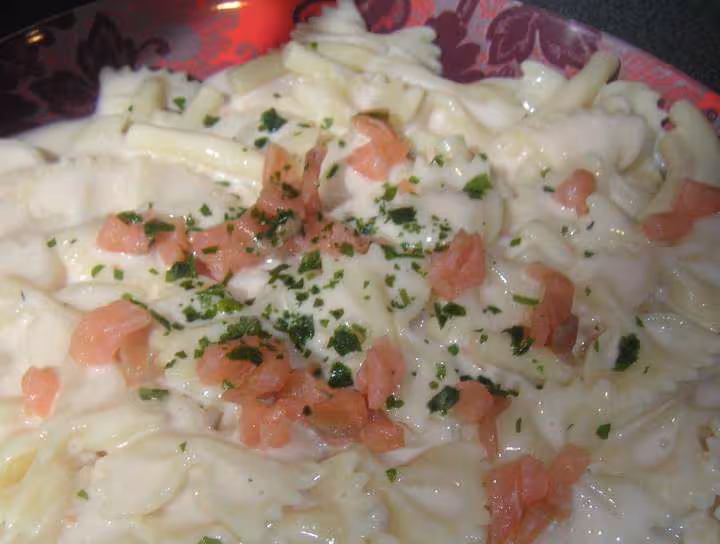 Pates au saumon