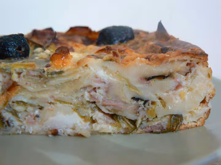 Quiche sans pate