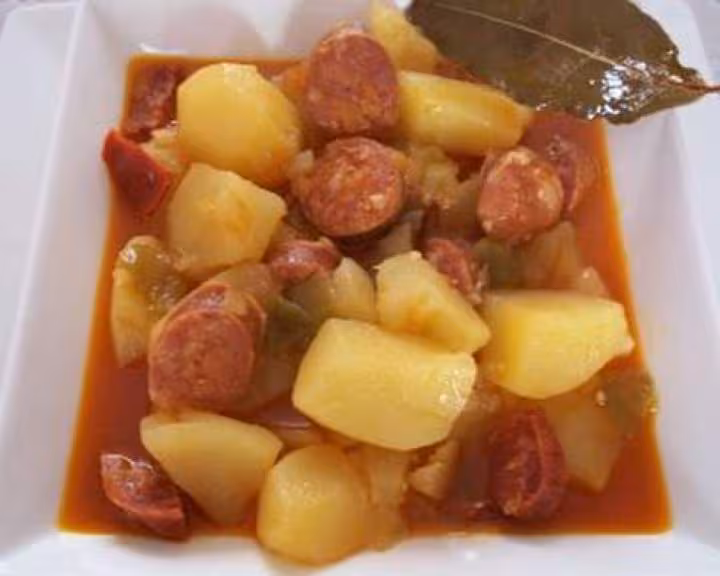 Ragout aux pommes de terre et chorizo