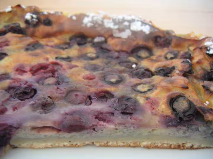 Tarte aux myrtilles 2