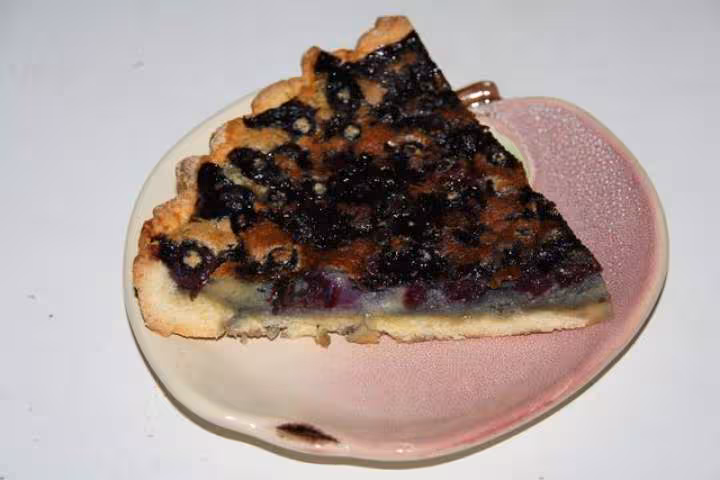 Tarte aux myrtilles