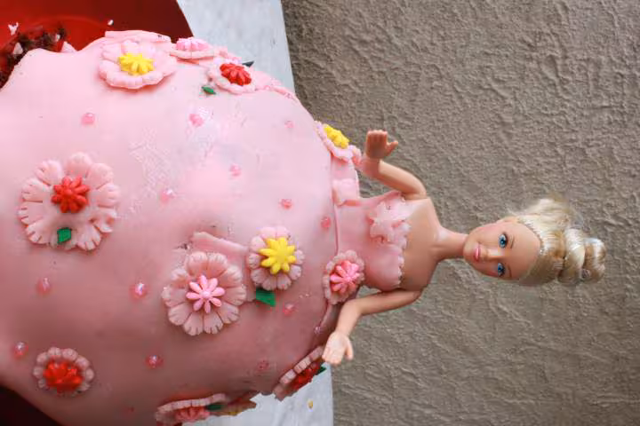 Barbie gateau