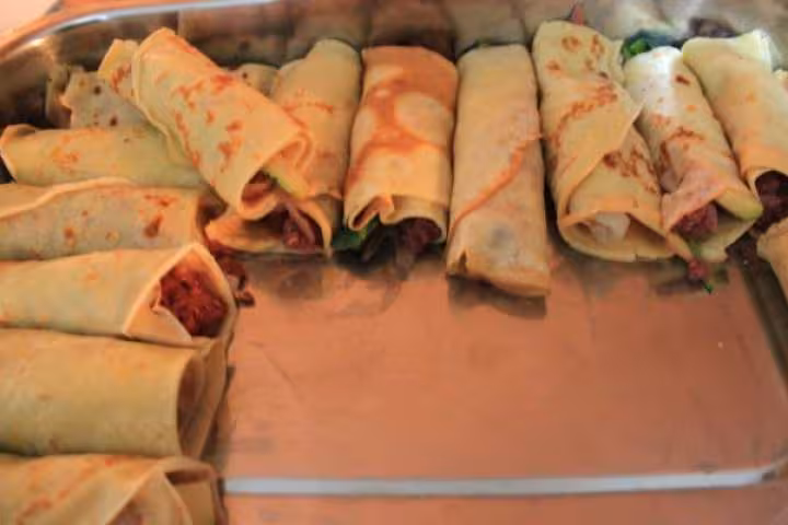 Canneloni de crepes