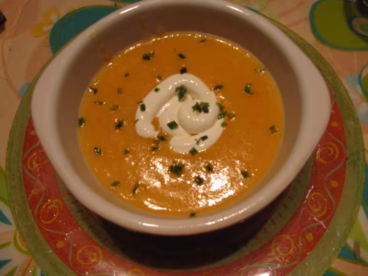 Chaud froid carotte ciboulette