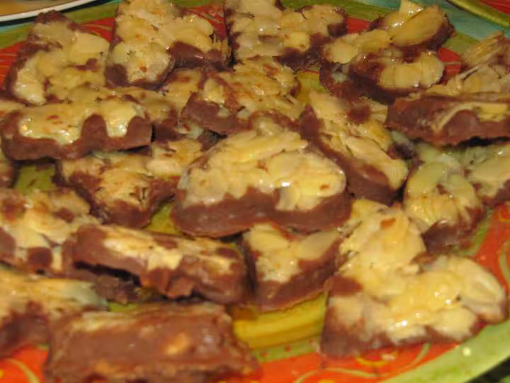 Coeur amande chocolat