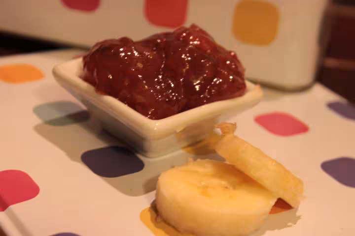 Confiture banane vanille