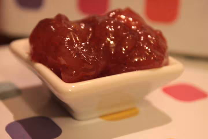 Confiture banane vanille