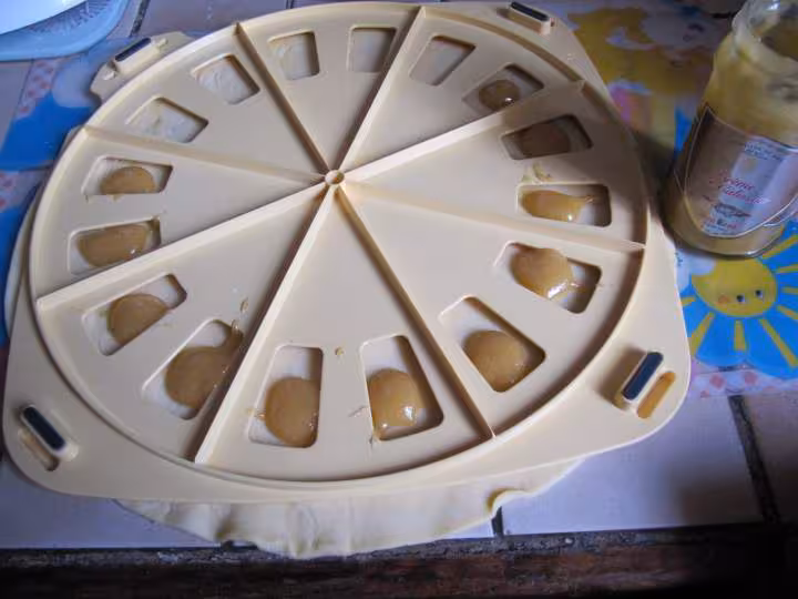 Croissants creme de calisson