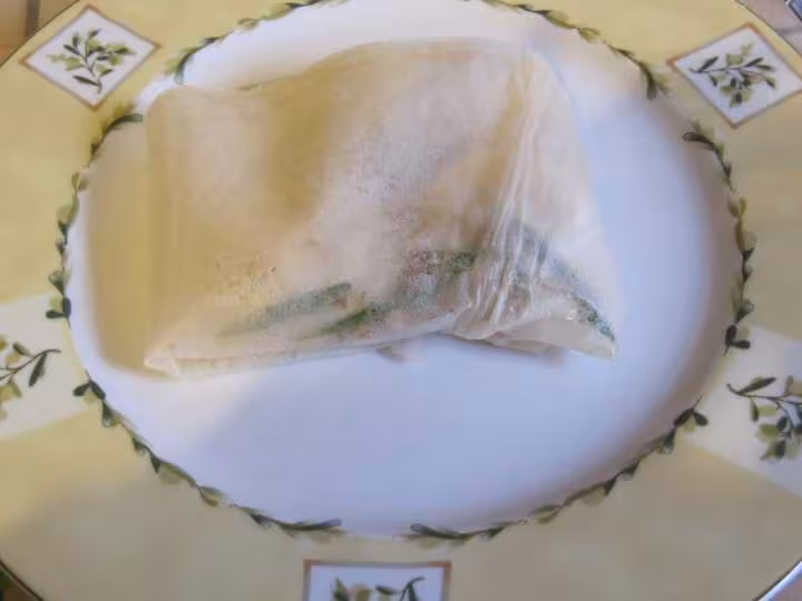 Croustillant chevre noix miel romarin
