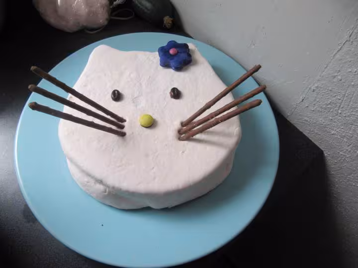Gateau hello kitty