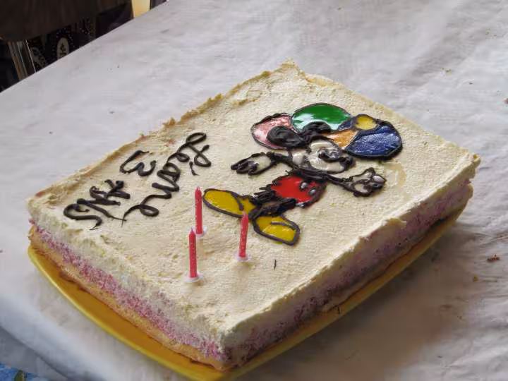 Gateau mickey