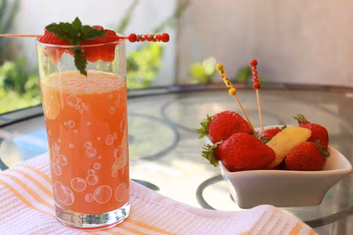Le soda l ete fruite