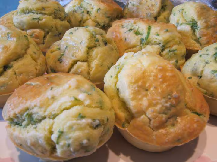 Moelleux aux herbes fraiches