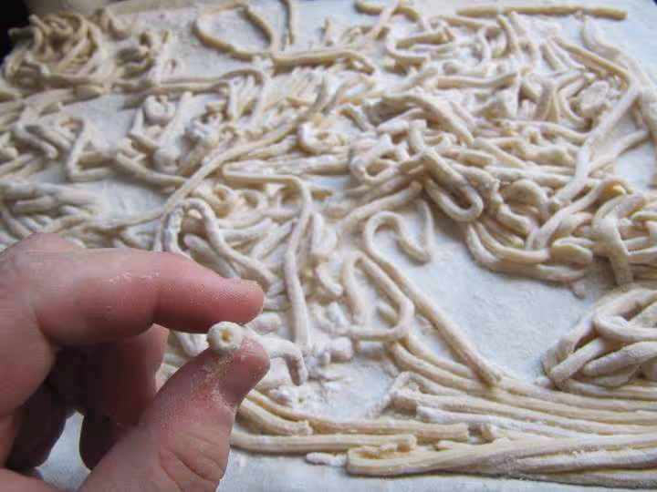 Pate maison petit macaroni