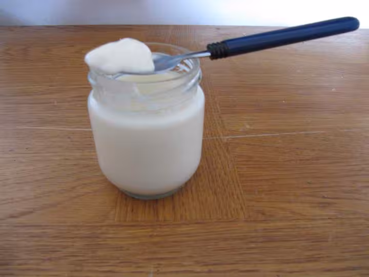 Yaourt arome citron extrait de citron
