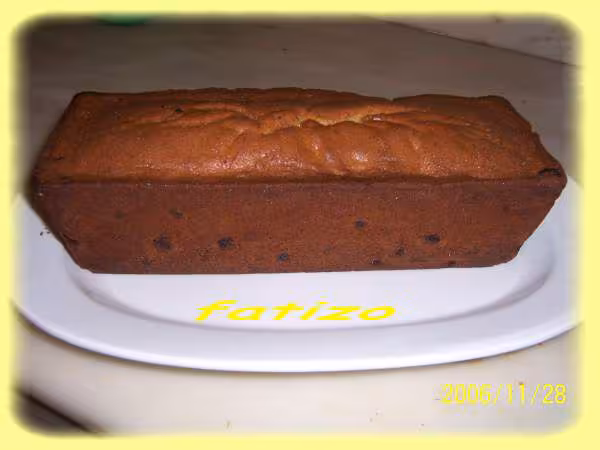 Cake aux fruits confits et raisins secs