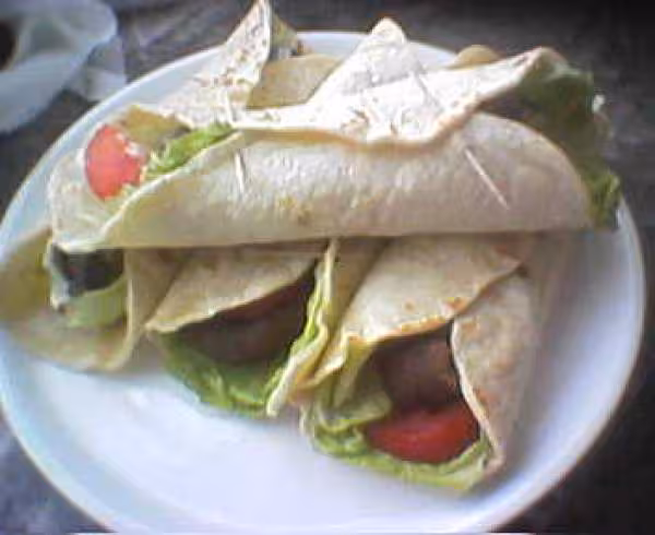Sandwich falafels
