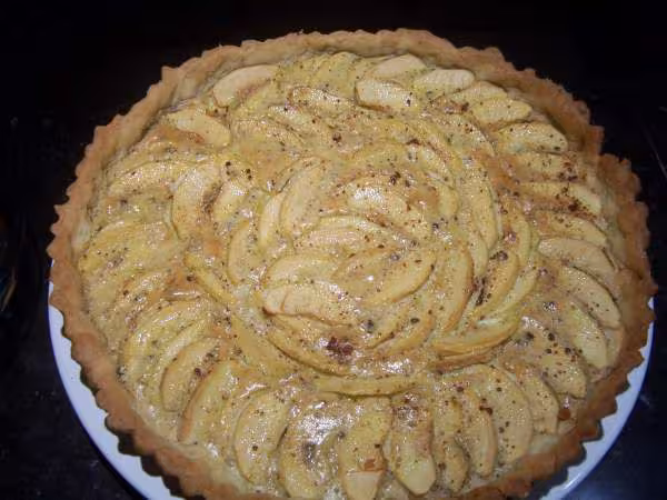 Tarte aux pommes cannelle
