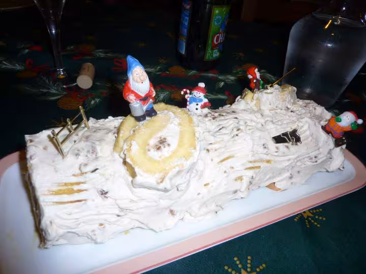 Buche aux marrons glaces