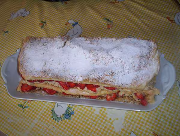 Mille feuilles aux fraises