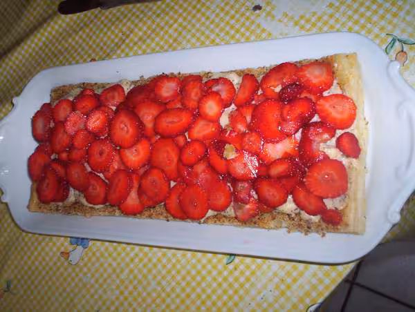 Mille feuilles aux fraises