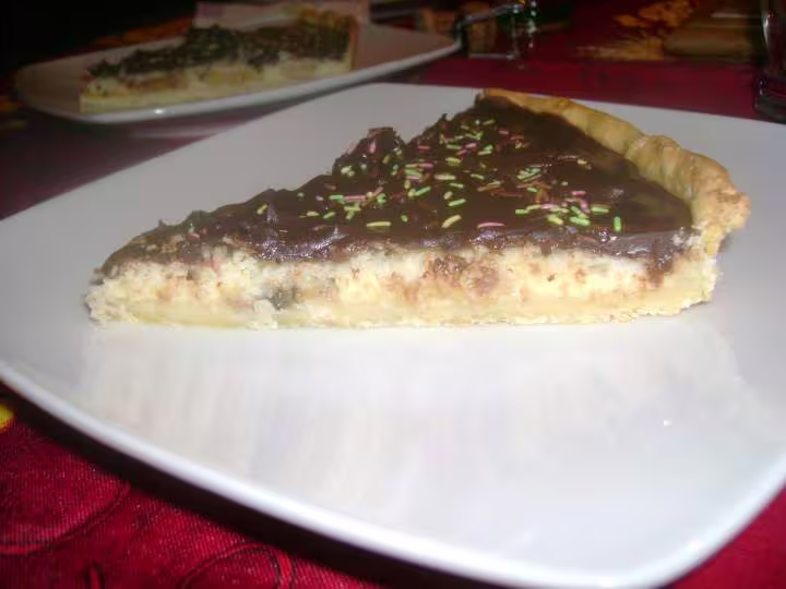 Tarte chocolat bananes