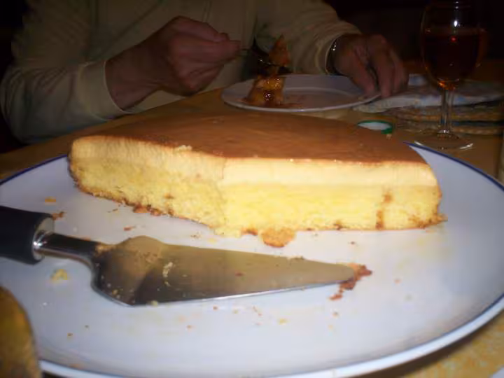 Biscoflan avec genoise legere