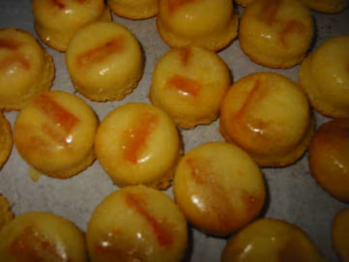 Bouchees legeres aux zestes confits