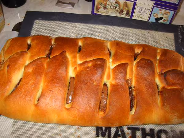 Brioche suedoise au nutella
