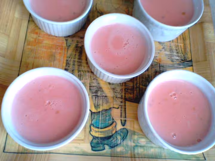 Creme a l amande faite avec yaourts au lait d amande rates